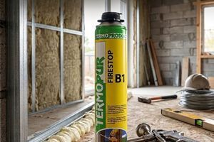 Противопожарная пена TERMOPUR FIRESTOP B1: цена ошибки монтажа и требования ДБН фото